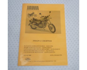KATALOG NÁHRADNÍCH DÍLŮ - JAWA 350/639-2 CHOPPER